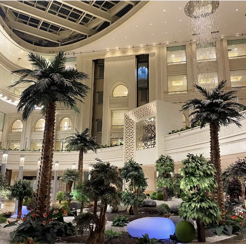 Exterior view of the DoubleTree by Hilton Jabal Omar hotel complex in Makkah.