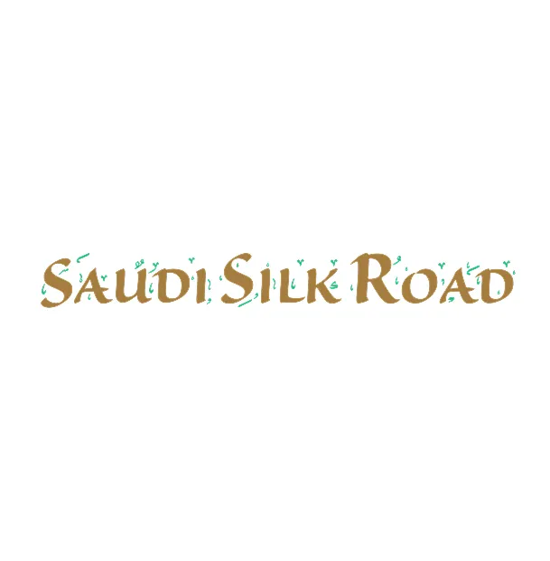 Logo of Saudi Silk Road travel and tourism agency.